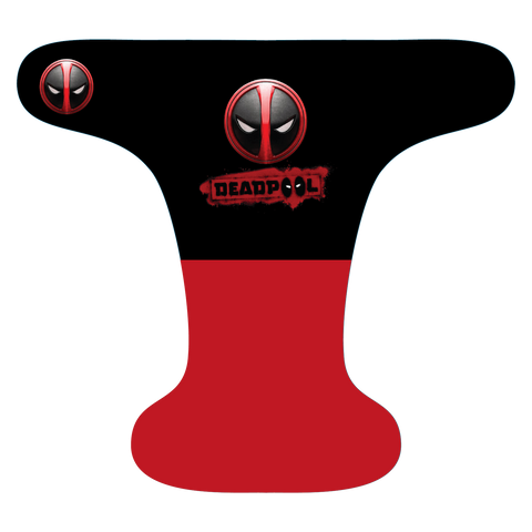 Baby Deadpool Symbol - Choose: size, outer, inner and snaps - DAY WITH WINDPRO - Hybrid Fitted