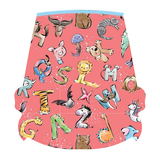 Clothing Set - Newborn - Fun Alphabet Salmon