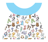 Clothing Set - Newborn - Fun Alphabet
