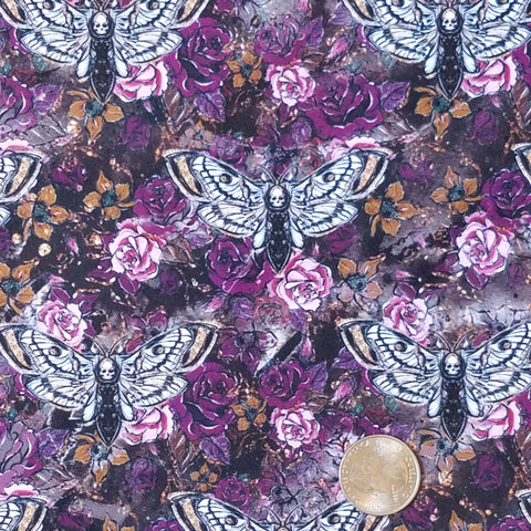 Double Brushed - Death Moth and Roses