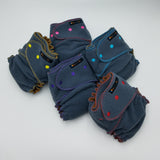 Fluffy Gray Teddy Bear Double Layer Windpro- OS NIGHT - Hybrid Fitted - Windpro - $37