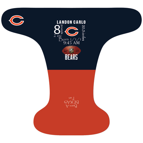 Bears Birth Stat - Custom - DAY WITH WINDPRO - Hybrid Fitted