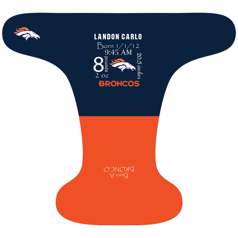 Broncos Birth Stat - Custom - DAY WITH WINDPRO - Hybrid Fitted