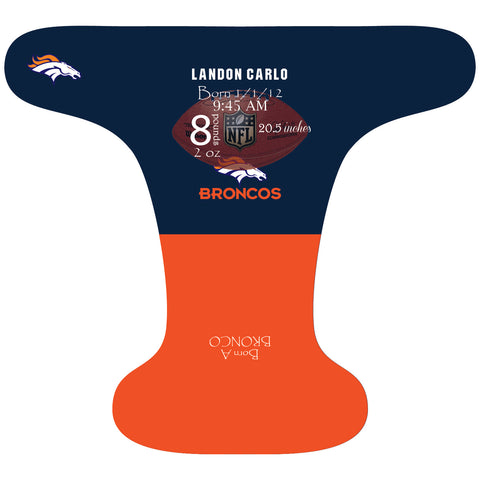 Broncos Birth Stat - Custom - DAY WITH WINDPRO - Hybrid Fitted
