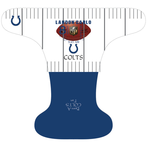 Colts Birth Stat - Custom - DAY WITH WINDPRO - Hybrid Fitted