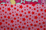 Pink Bunny and Stars combo - cl - Choose: size, inner and snaps - DAY WITH WINDPRO - Hybrid Fitted