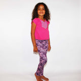 Purple Butterfly- Girls Large - (Ready To Ship)