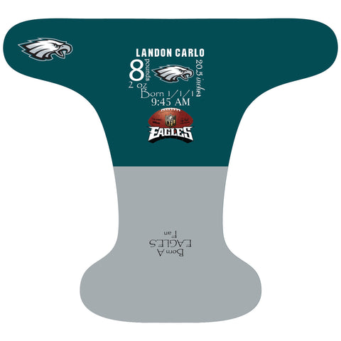 Eagles Birth Stat - Custom - DAY WITH WINDPRO - Hybrid Fitted