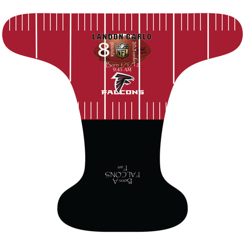 Falcons Birth Stat - Custom - DAY WITH WINDPRO - Hybrid Fitted