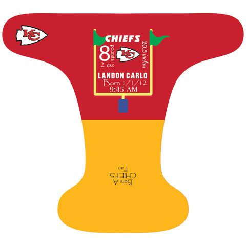 Chiefs Birth Stat - Custom - DAY WITH WINDPRO - Hybrid Fitted