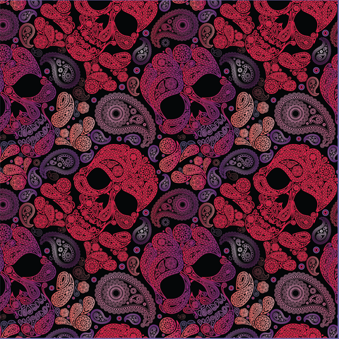 Paisley Skulls