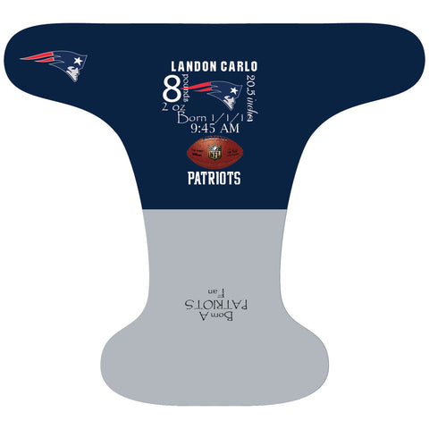 Patriots Birth Stat - Custom - DAY WITH WINDPRO - Hybrid Fitted