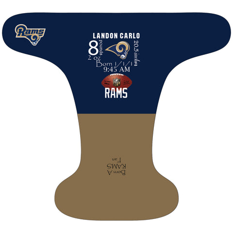 Rams Birth Stat - Custom - DAY WITH WINDPRO - Hybrid Fitted